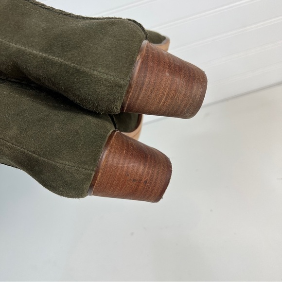 Aldo Velirien Suede Chelsea Block Heel Boot - US 6 - Picture 4 of 7